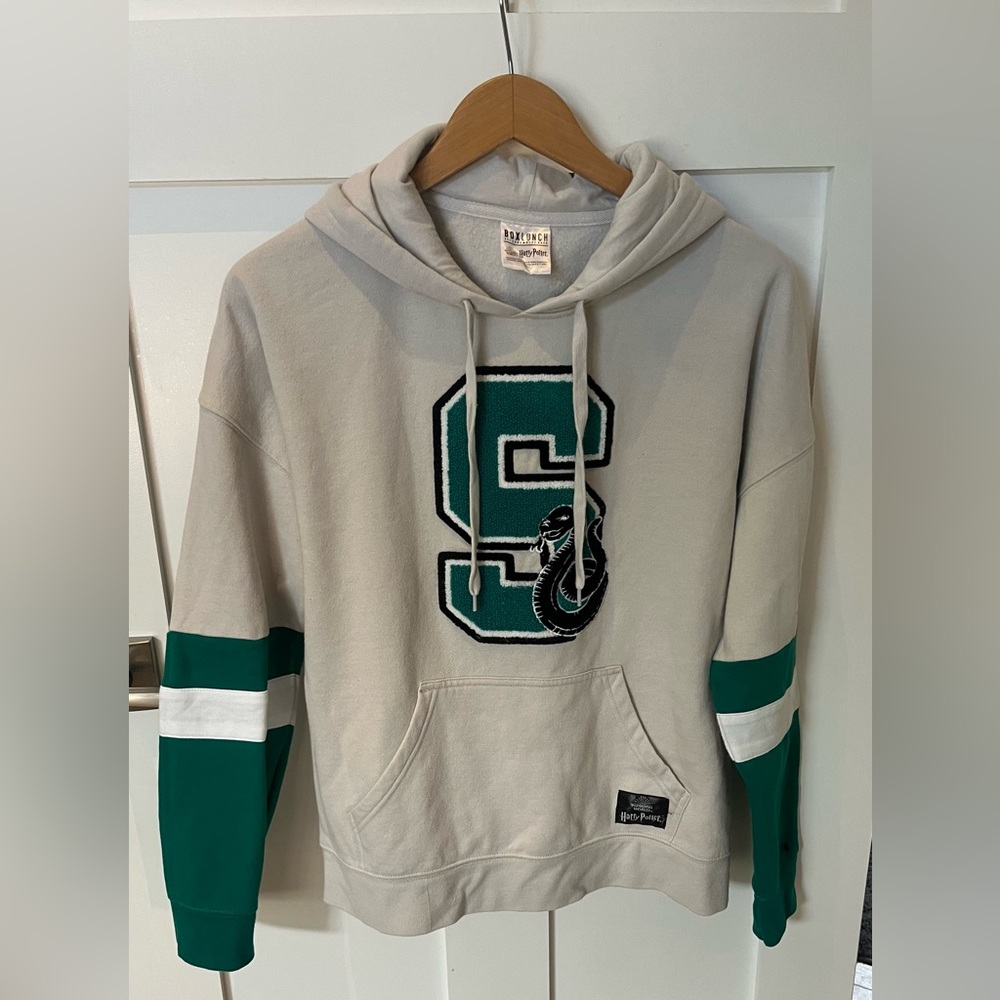 Harry Potter Slytherin Varsity Hoodie - BoxLunch
Exclusive.  Size Medium